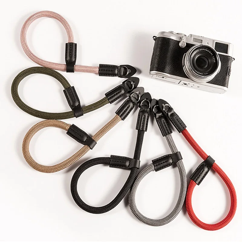 

High-strength Climbing rope camera wristband camera hand strap Grip SLR wrist strap for Sony Leica Fuji Digital micro SLR camera