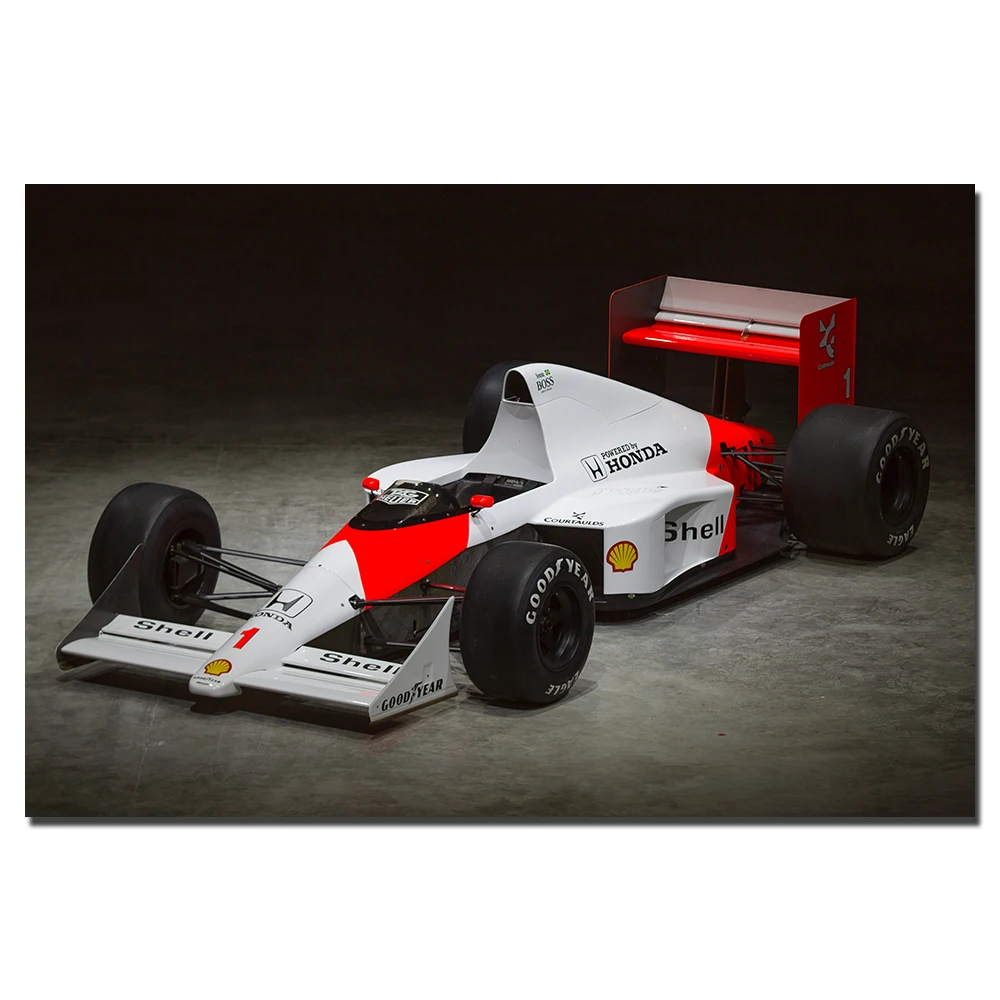 Mclaren MP4 F1 автомобильные плакаты настенные художественные картины на холсте