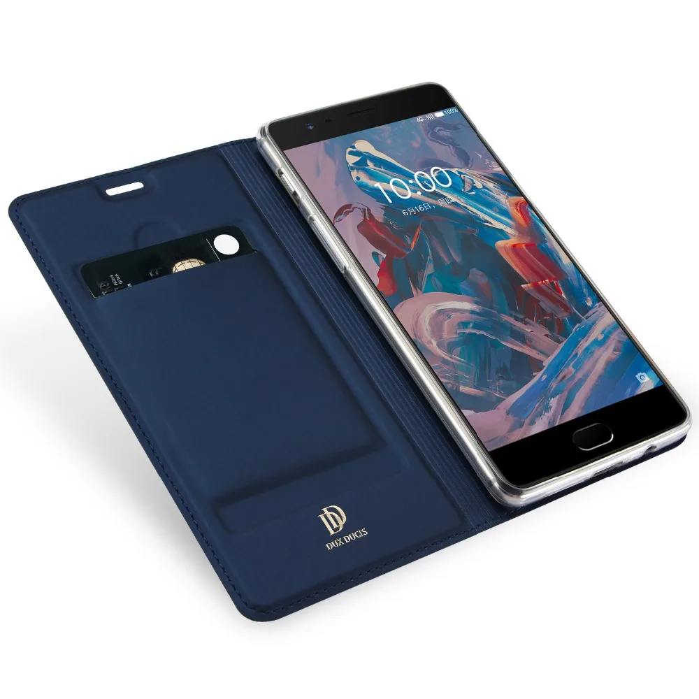 Роскошный кожаный чехол для Oneplus 5 3T 3 книжка бумажник One plus с держателем карт|leather