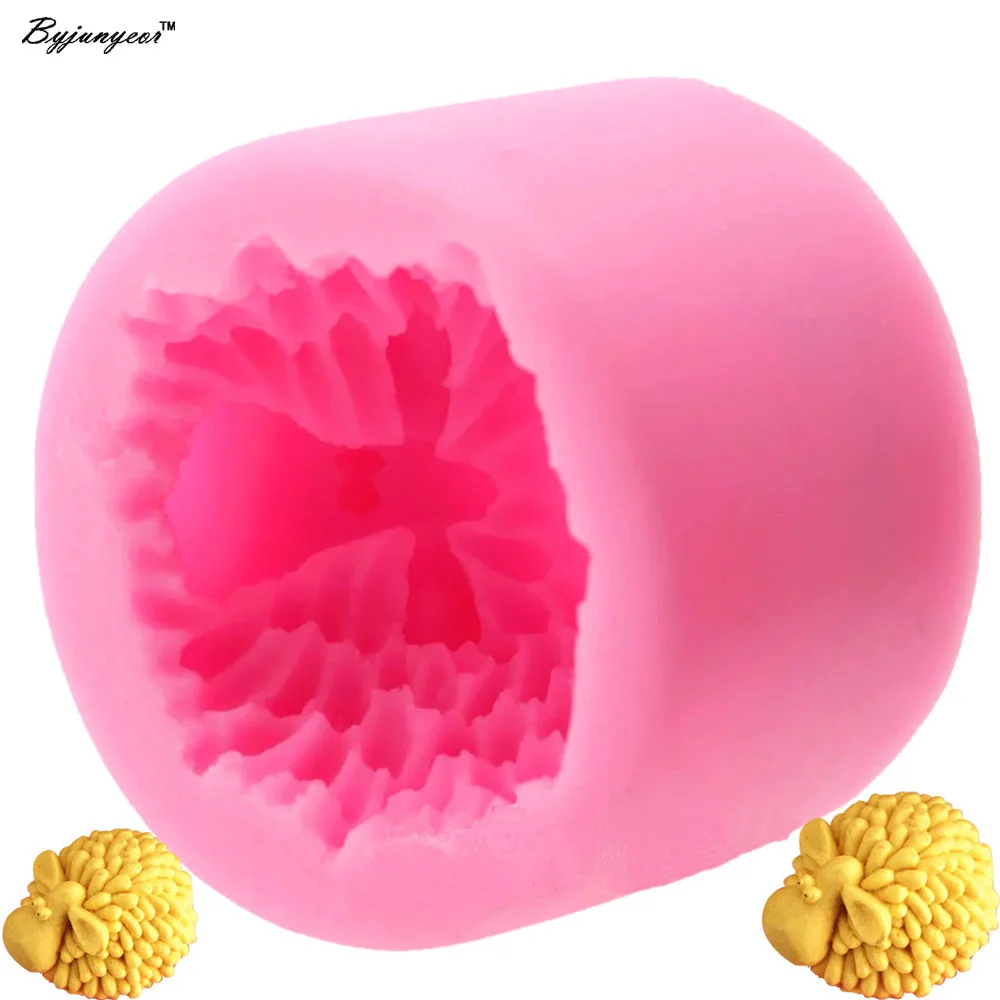 

Byjunyeor S105 Cartoon Curly sheep Craft Art Silicone Soap mold Craft Molds DIY 9*7.5*4.5CM
