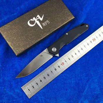 

CH CH1047-G10Flippe original folding knife D2 blade ball bearing G10 + steel handle hunting knife outdoor survival knife EDC