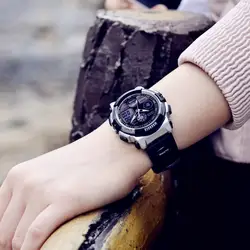 Водостойкие спортивные часы высокого класса для мужчин и женщин Электронные Силиконовые часы кварцевые часы