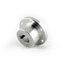 UniHobby 8mm/10mm/12mm/14mm/16mm Motor Shaft Coupling Mecanum Wheel Motor Shaft Key Hub Omni Wheel Shaft Hubs(4pcs/pack)