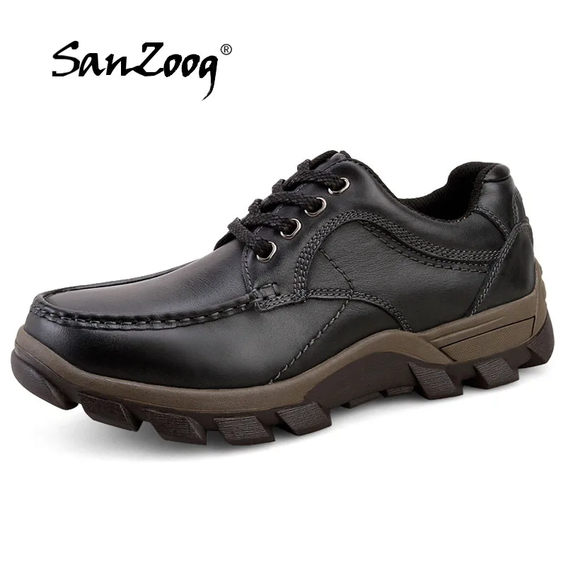 

Brand Big Sizes Genuine Leather Fashion Men Shoes Handmade Summer Autumn Winter Brand High Quality Men Flats Shoes 38-47