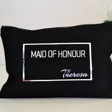 Логотип подарок составляют comestic сумки племени невесты свадьба уникальный подарок для невесты вечерние сумки кошельки клатч сувениры