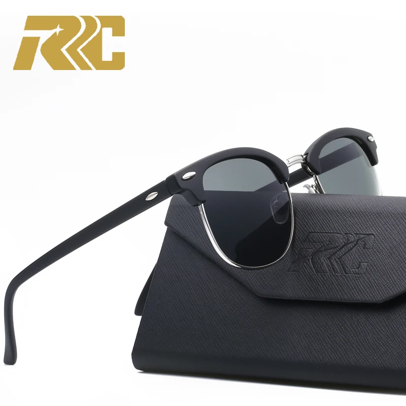 Buy RRC Semi Rimless Sunglasses For Men Sun Glasses