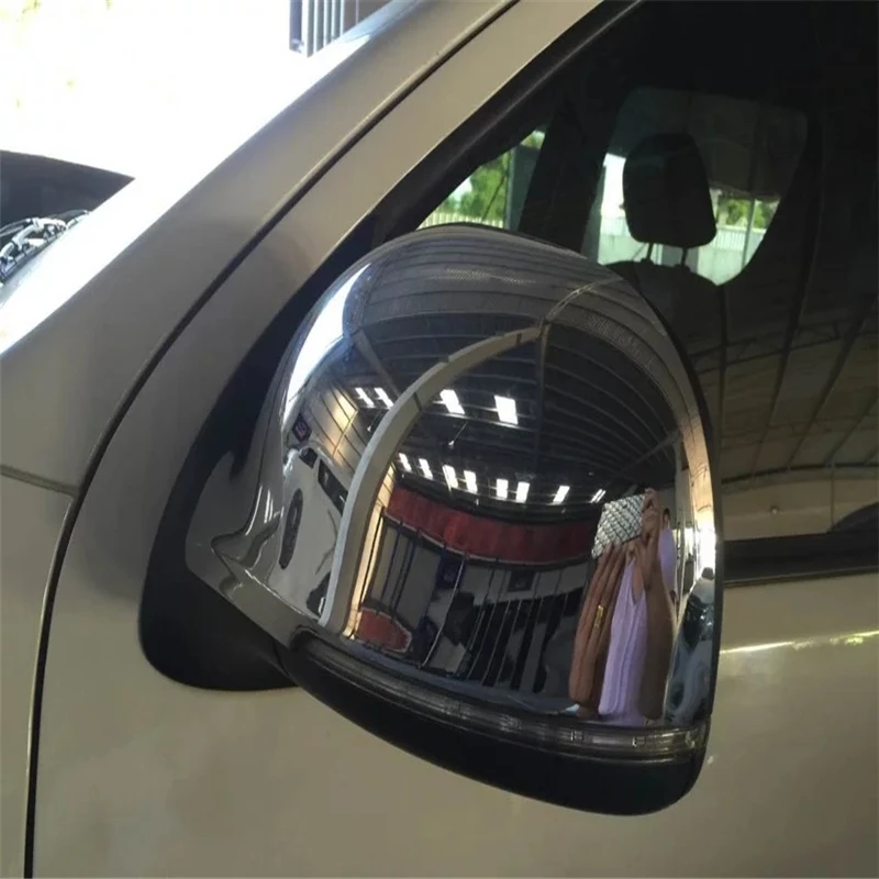 

WELKINRY car auto pickup cover For Foton Tunland FT-500 2014 2015 2016 2017 ABS chrome side wing fender rearview mirror cap trim