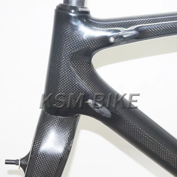 Cheap bb30 cyclocross bike frame carbon fiber cyclocross bicycle frame v brake size 51cm 5