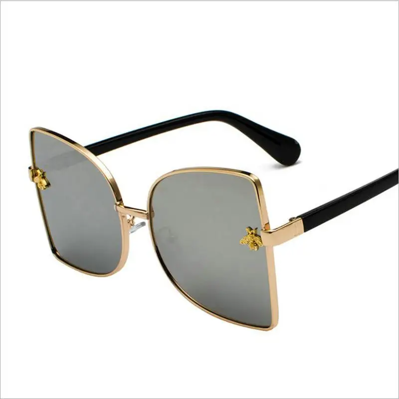 KAPELUS Новые солнцезащитные очки Bee Super Star Солнцезащитные Cat Eye Personality Очки 9140|Женские