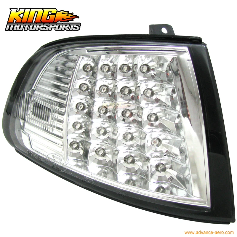 Подходит для 92-95 Honda Civic 2Dr 3Dr EG хромированные прозрачные светодиодные угловые огни сигнальная лампа США Внутренняя горячая распродажа