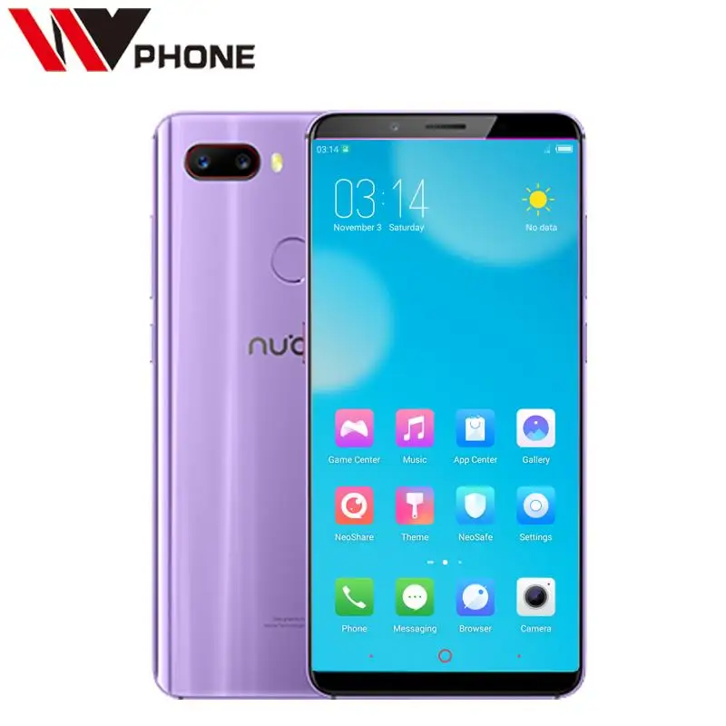 Nubia Z18 мини 6 Гб 64 Гб Snapdragon 660 мобильный телефон Octa Core 5,7 "2160*1080 P Front8.0MP двойные задние Камера Face ID