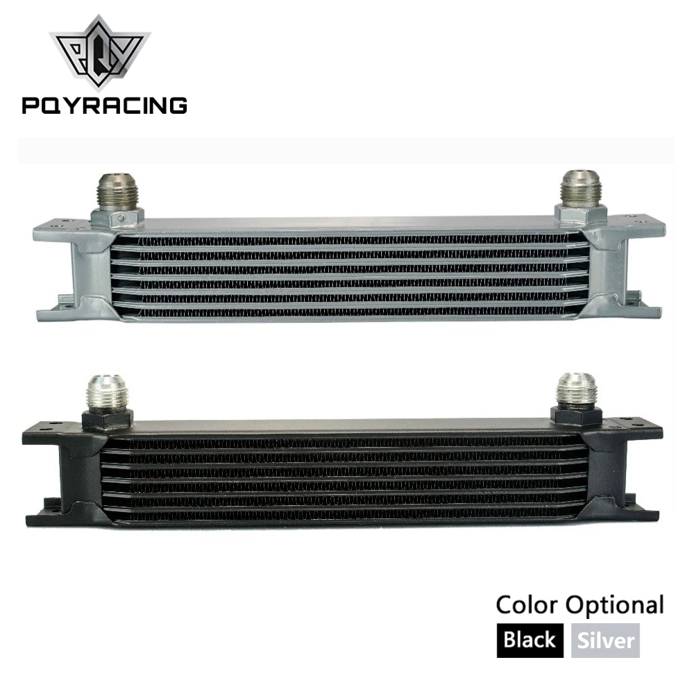 

PQY - British type oil cooler Aluminum Universal Engine transmission oil cooler KIT 7 rows PQY7007