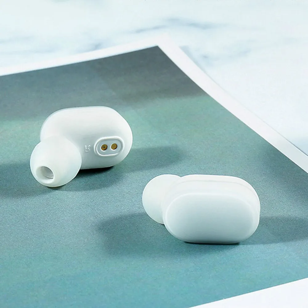 Оригинальные наушники Xiaomi AirDots TWS Bluetooth наушники с сенсорным управлением гарнитура Bluetooth 5,0 Mijia наушники с зарядным устройством