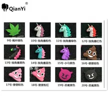 QianYi 2600mAh Emoji Power Bank Unicorn PowerBank Cartoon Portable External Backup Battery Charger Powerbank For Smart Phone
