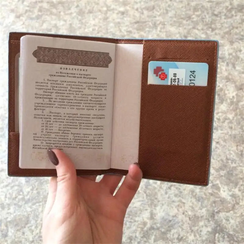 Mcneely печать животных Обложка на паспорт для поездок держатель для документов для паспорта многоцелевой пакет кредитных карт PU кожаный ID держатель 1 шт