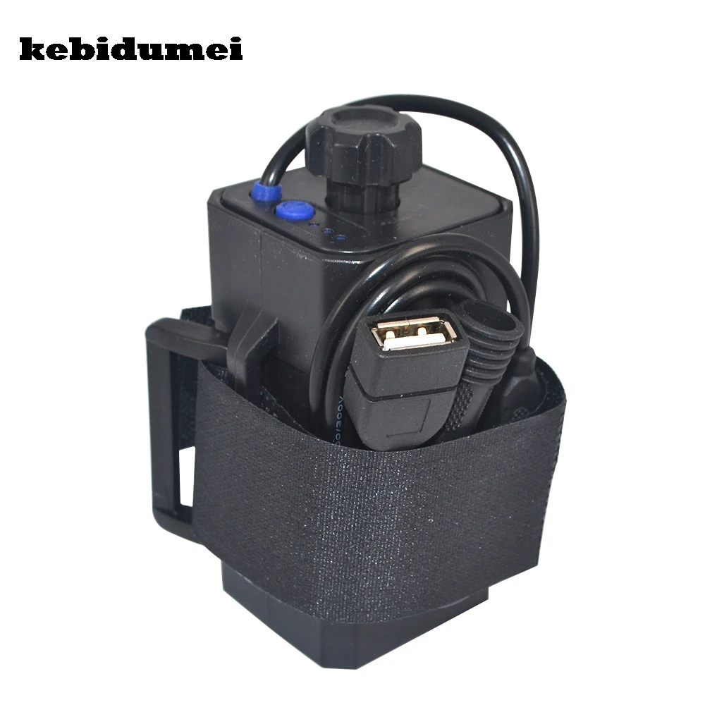 

kebidumei Waterproof 18650 Battery Holder Solarstorm for Bike Plastic Storage Box Case Dual Layers With Wire Lead Rechargable