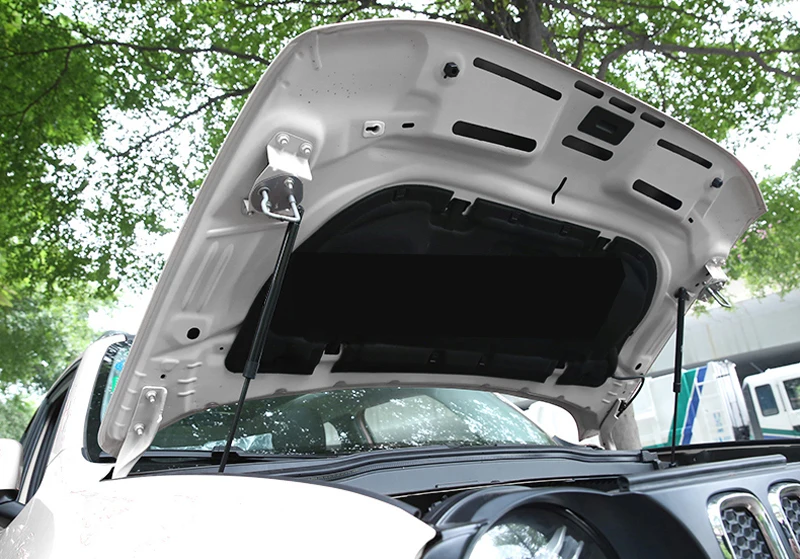 

For Jeep Renegade 2016 2017 2018 2019 Hood Cover Hydraulic Rod Strut Telescopic Rod Engine Hood Lift Support 2pcs Car Styling