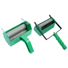 Новинка, 5 дюймов, цветочный узор, краска, ролик, украшение стены, ролик, художественная кисть, инструмент, одноцветная декоративная картина, краска, ing машина