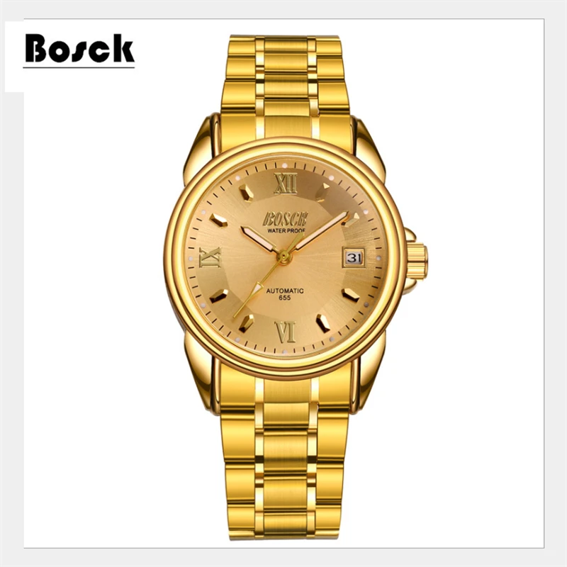 relogio BOSCK font b men s b font high end luxury font b mechanical b font