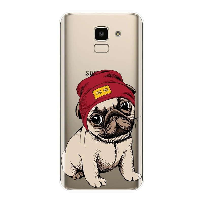 Чехол накладка из мягкого силикона для Samsung Galaxy J4 J6 J8 Plus J2 J5 J7 Prime J3 2015 2016 2017|Бамперы|