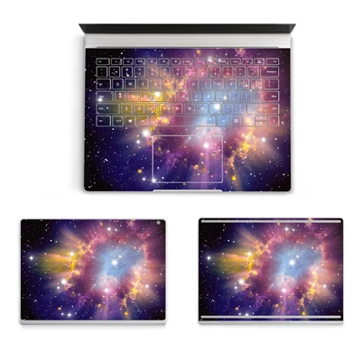 Наклейки из ПВХ кожи для ноутбука для microsoft Surface book 13,5 дюймов звездное небо серия обложки для ноутбука наклейки для поверхностной книги 13,5'' - Цвет: SB-FS16(229)