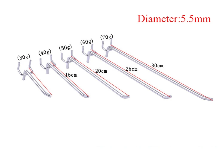 Полка крюк вешалка отверстие доска Вешалка Полюс Железный Серебряный крюк Металлическая Вешалка Магазин товаров Розничная торговля дисплей стеллаж для хранения