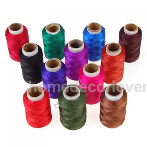 

Lot 12 Spools Polyester Rayon Machine Embroidery Thread Assorted Colors