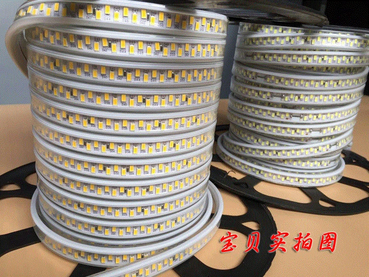 buy Fanlive 30m lot LED Strip SMD 5730 180leds m AC 110V 220V LED Light IP65 Waterproof Neon Led Lamp Flexible Lighting