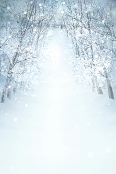 

Photoshoot Background For Photography Forest White Snow Baby Backdrops fundo fotografico natal
