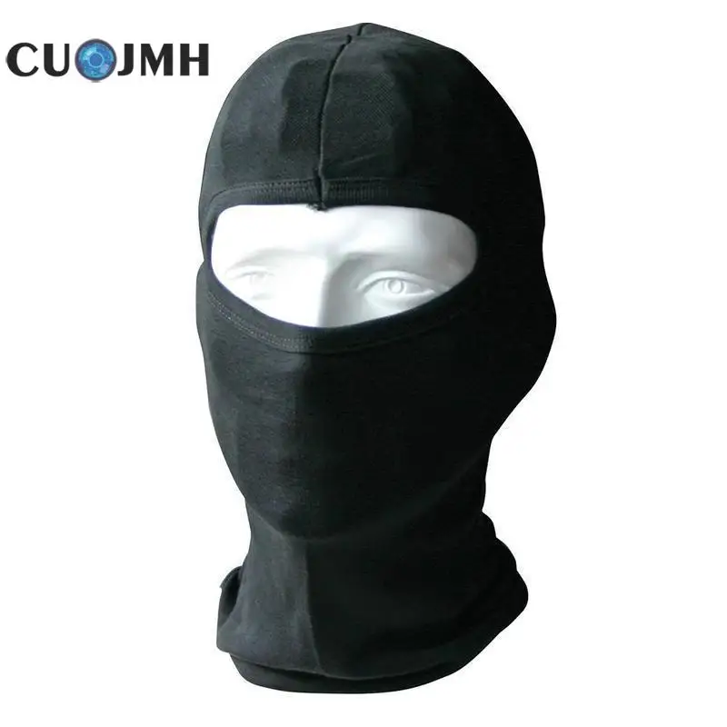

Black Pure Cotton Outdoor Cycling Windproof Mask Head Cover Personal Protection Tools Moisture Absorption Sweat Helmet Lining
