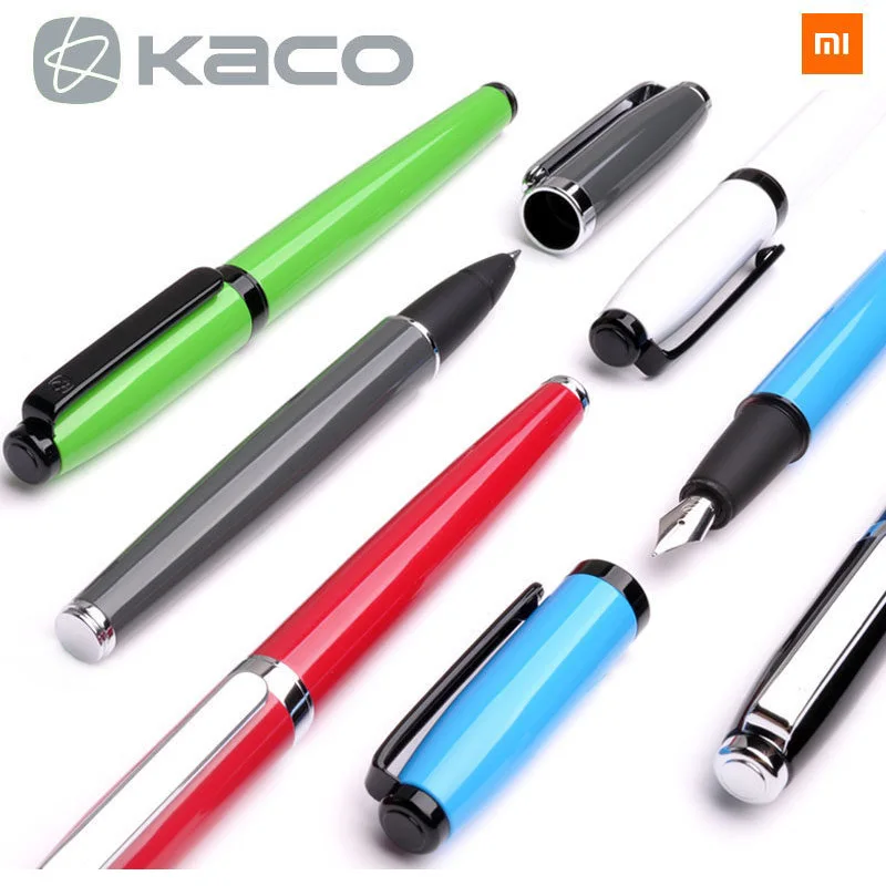 

6colors Xiaomi Youpin KACO Zhibo COBBLE series ball pen signature pen black inks men women business gift pen for student