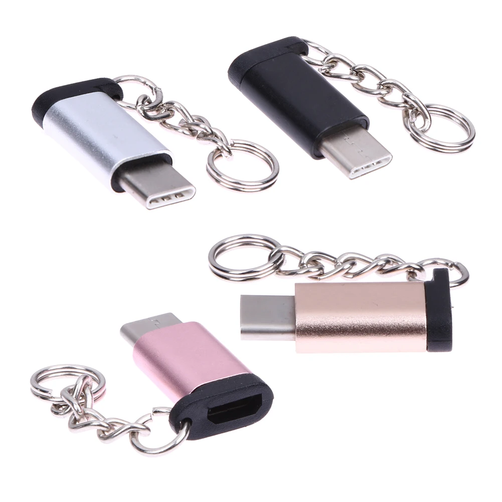 

Metal USB 3.1 Type-C Male Connector to Micro USB 2.0 5Pin Female Data Adapter New Promotion