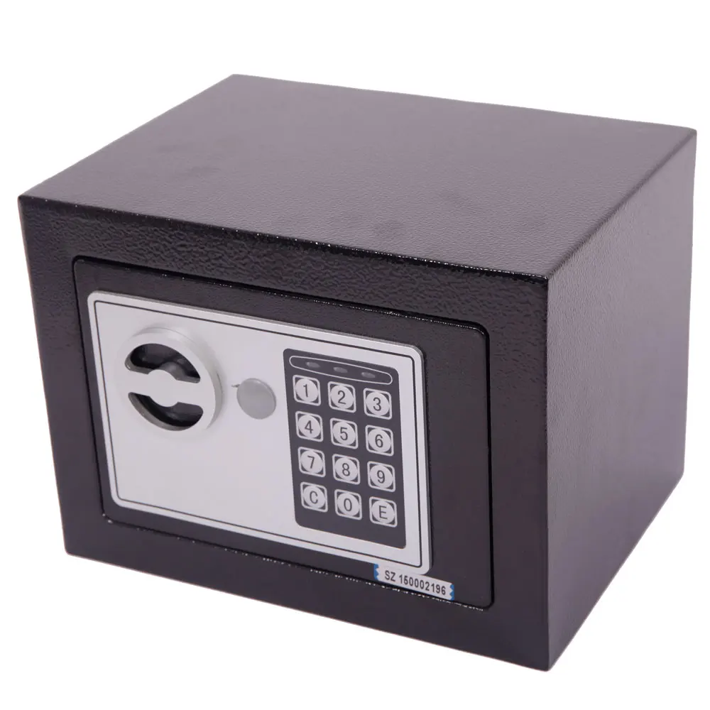 Home Office Secret Safe Deposit Box Electronic Piggy Bank Steel Metal