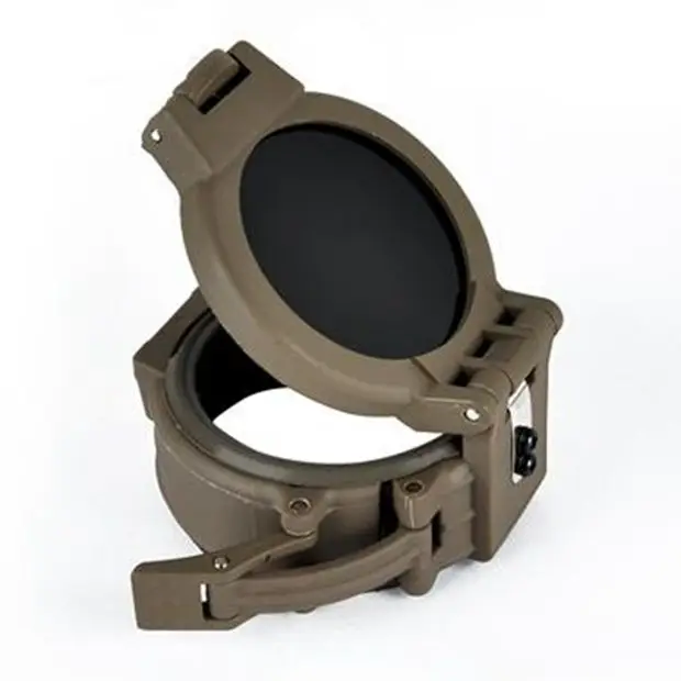 

Tactical FLASHLIGHT IR FILTER FM23 64mm flip cover with lock for M971 flashlight Scope Accessories DE