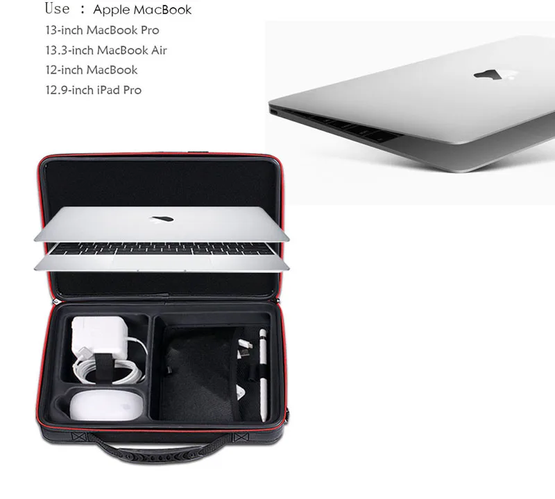 Smatree сумка для переноски Apple Macbook Air 13,3 дюймов, Macbook Pro 13 дюймов, 12 дюймов деловая сумка с плечевым ремнем