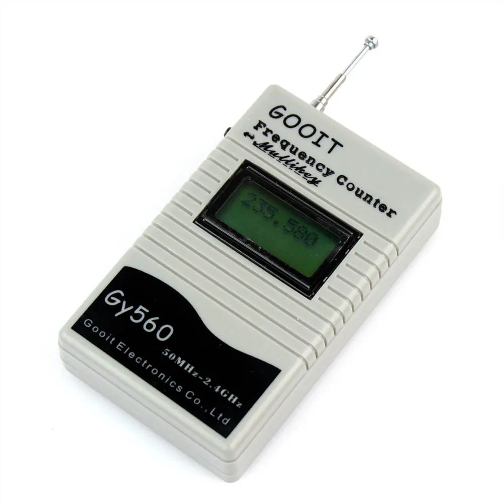 

Portable GY560 50MHz-2.4GHz Radio Frequency Digital Channel Scanner Tool Device CLH@8