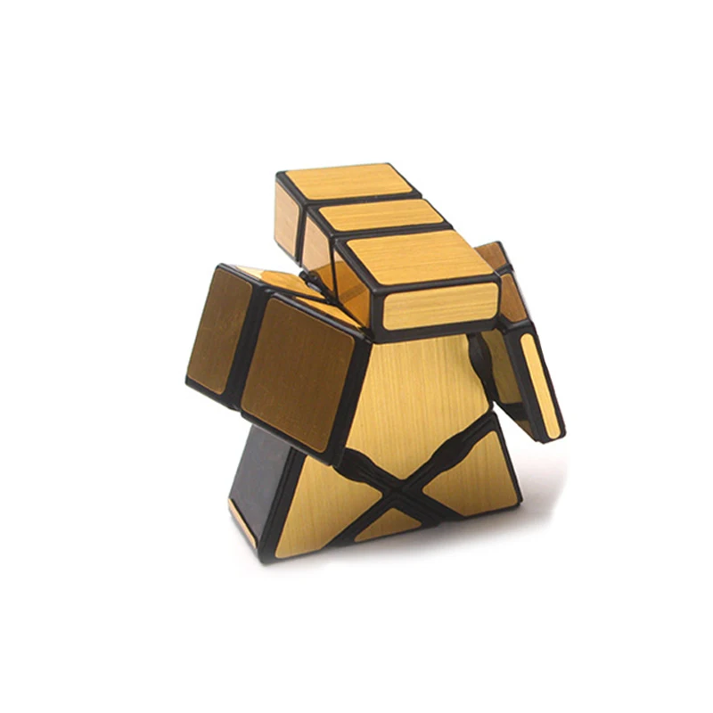 Волшебная игрушка плавно Профессиональный Кубик Рубика головоломка скорость неправильный куб обучение Развивающий кубик-головоломка классическая металлическая игрушка для детей