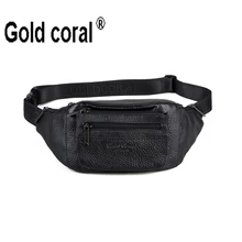 Новое поступление, Мужские поясные сумки из натуральной кожи, повседневная мужская сумка на груди, модные сумки-мессенджеры, мужская сумка на талию