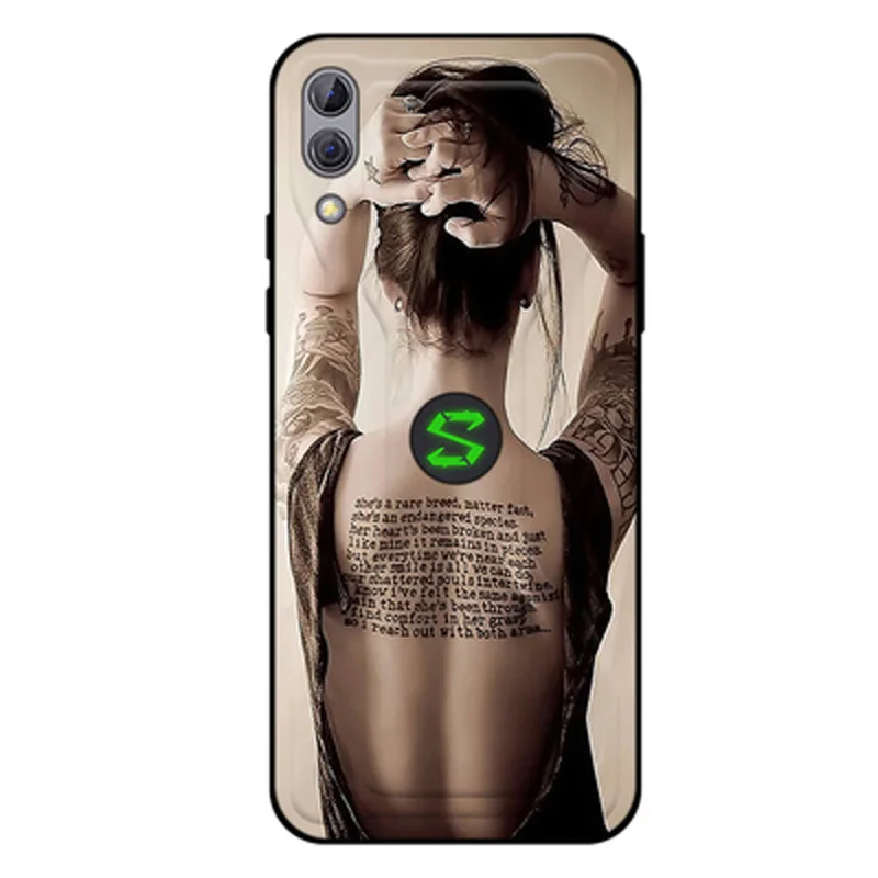 Phone Cases For xiaomi Black Shark 2 cartoon painted clear coque soft Silicone Cover case For BlackShark 2 SKW-A0 shell coque Phone Cases For xiaomi Black Shark 2 cartoon painted clear coque soft Silicone Cover case For BlackShark 2 SKW-A0 shell coque