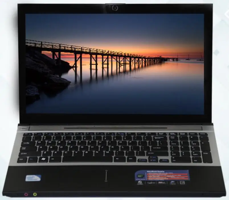 8G RAM + г 60 г SSD и 750g HDD Intel Core i7 двухъядерный ноутбук 15,6 дюймов 7/10 P 1080 Windows DVD-RW ноутбук с 1920 для офиса дома