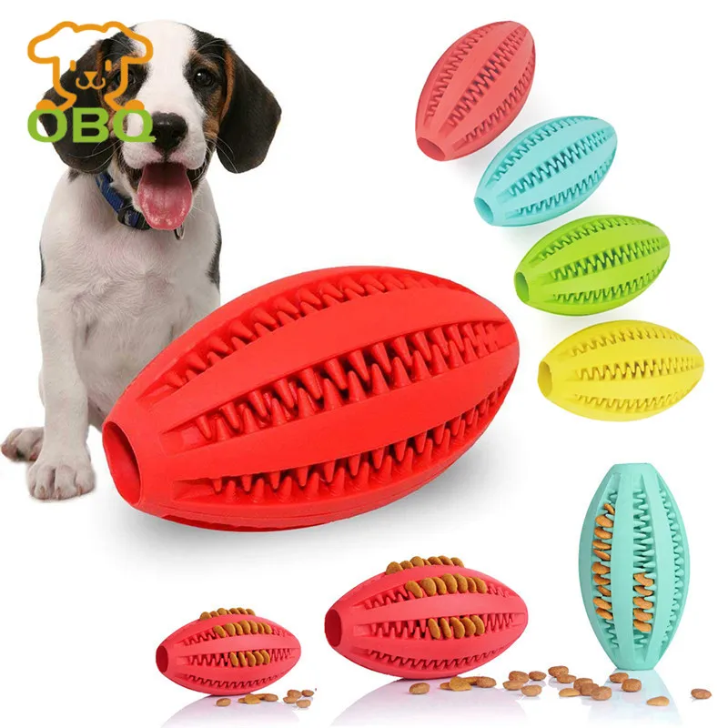 

Dogs Toys Ball Pet Chew Toys For Dogs Natural Dog Tooth Cleaning Ball Training Supplies OBQ Pet Leaking Ball Pet Food Dispenser