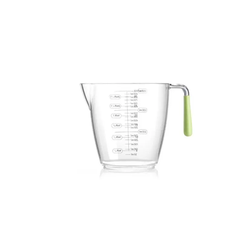 900 мл прозрачный пластиковый мерный стакан с маркировочной шкалой для выпечки кухонный мерный кувшин мерный стакан