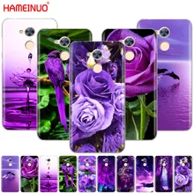HAMEINUO со знаком бесконечности на фиолетовом крышка чехол для телефона для huawei Honor 10 V10 4A 5A 6A 7A 6C 6X7X8 9 LITE