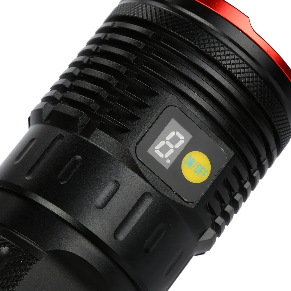 Top 35000LM 12 x XM-L T6 LED Power & Mode Digital Display Hunting bicycle light    September4 1