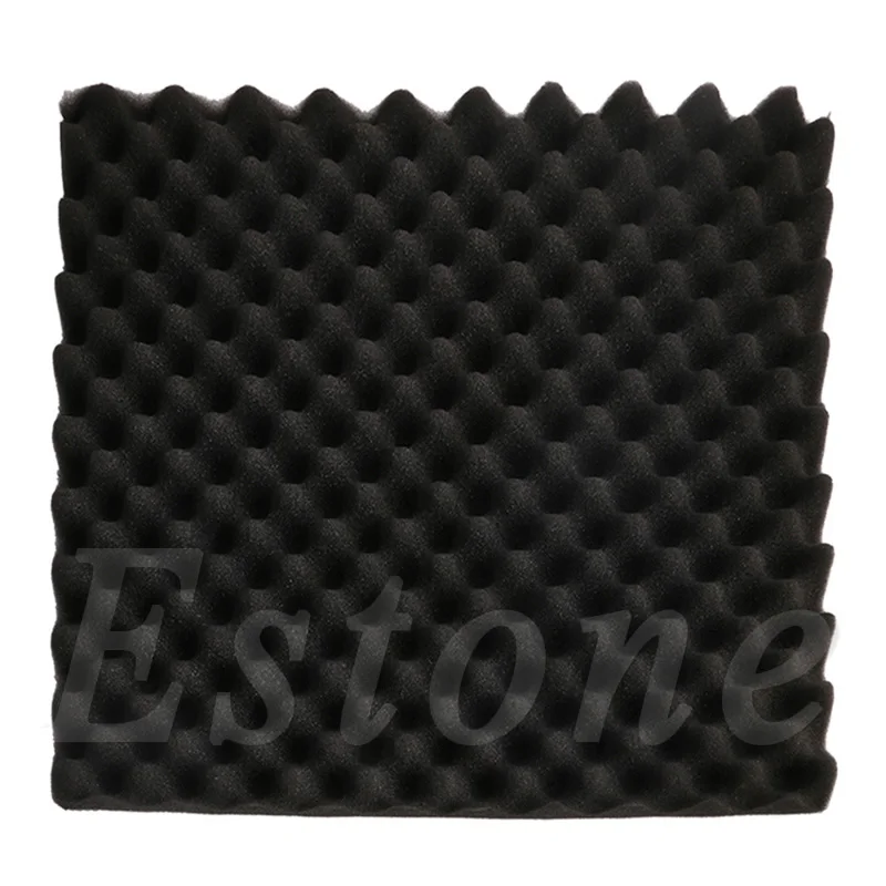 

1pc Sound-absorbing cotton Acoustic Soundproof Sound Stop Absorption Pyramid Studio Foam Board 50x50x3cm