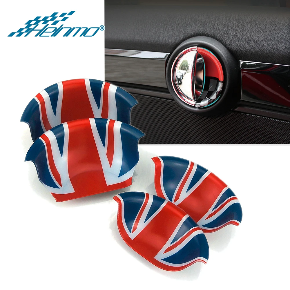 

For MINI Cooper F56 F55 F54 F60 Clubman Countryman Car Interior Door Handle Decoration Cover Sticker For MINI Cooper Accessories