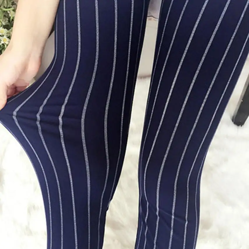

Women's Pants Lady Striped Leggings Running Jogging Fitness Gym Pants Female Yoga Sports pants Out door Sport Trousers Febr24
