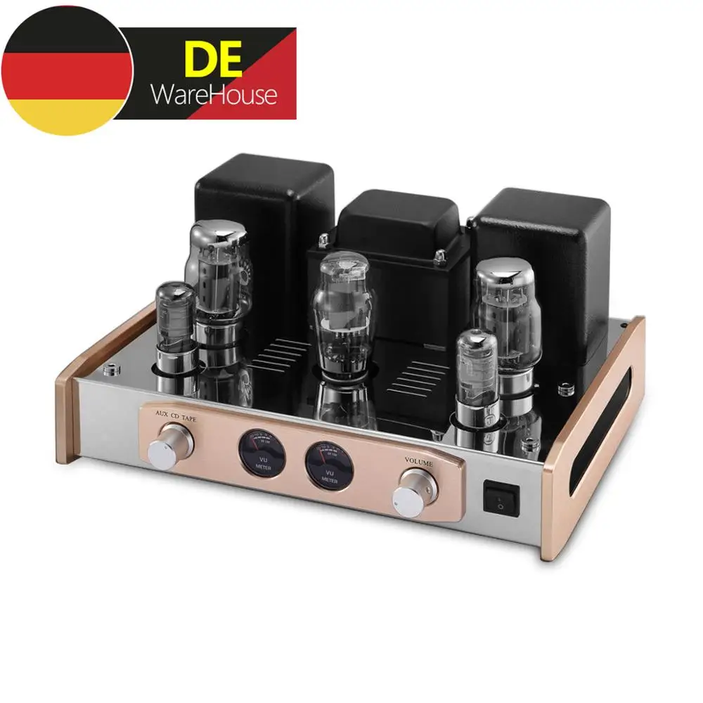 

HiFi Stereo KT88 Vacuum Tube Integrated Amplifier Single-Ended Power Amp 18W*2