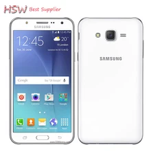 Оригинал Оригинал Разблокирована Samsung Galaxy J5 Quad Core Dual Sim Карты 13.0MP 16 ГБ ROM + 1.5 ГБ RAM 4 Г LTE Snapdragon 410 Смартфон