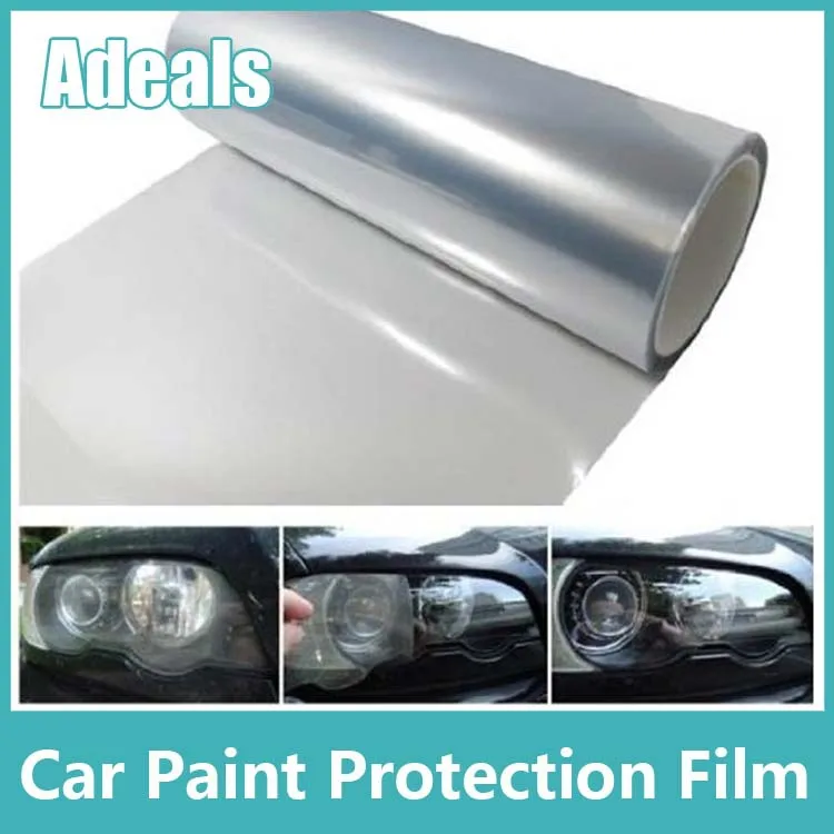 Self Adhesive Clear Bra Headlight Bumper Hood Paint Protection Film